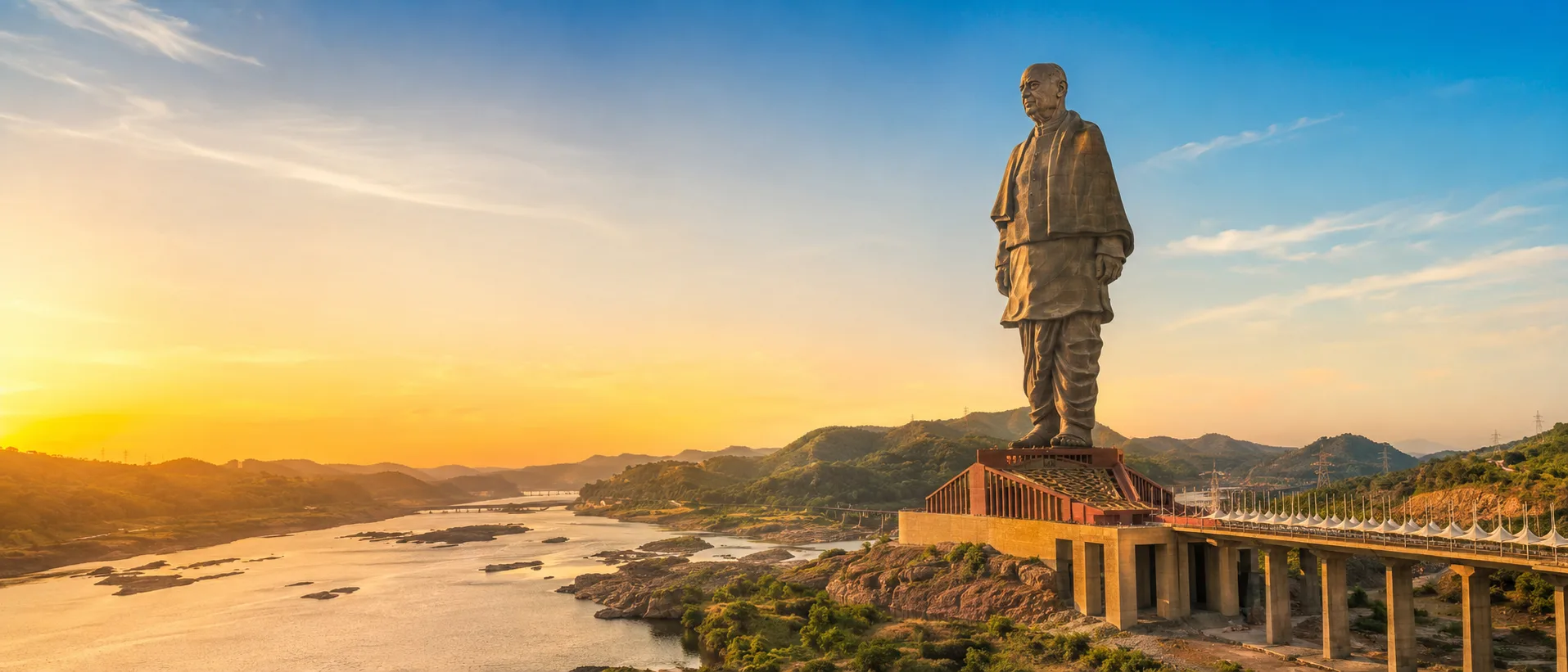 Statue of Unity taxi route